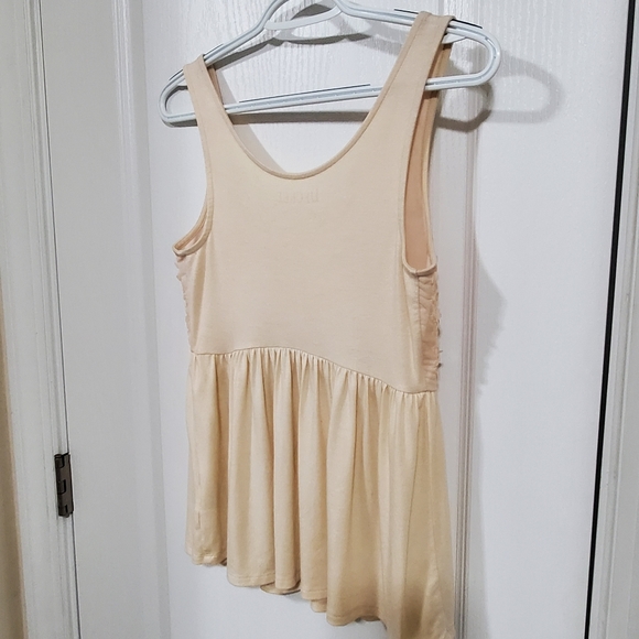 Decree Cream Medium Sequin Tank Top - Picture 4 of 4